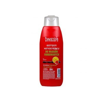 BINGOSPA Szampon wzmacniający - do włosów farbowanych lub z pasemkami 500ml  